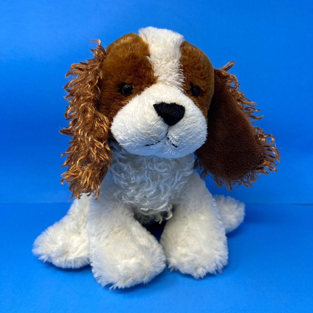 Ganz Webkinz Plush 9 Inch Brown White King Charles Spaniel HM482 2011